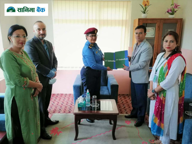 न्यून आर्थिक अवस्था भएका महिलाहरूको उपचारका लागि सानिमा बैंकको ४ लाख ८० हजार सहयोग